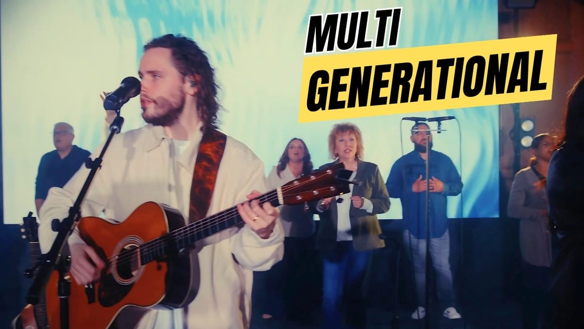 video thumbnail for 'Multi-Generational Worship Ministry w/ @wearetheheritage​'